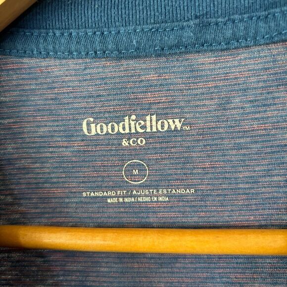 Goodfellow & Co Blue and Gray Short Sleeve Tees men’s medium - Picture 6 of 8